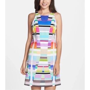 Trina Turk Aptos Geometric Sundress